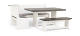 Carriage House Dining Nook With Bench thumbnail 1