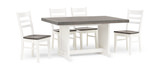 Carriage House Dining Table With 4 Chairs thumbnail 1