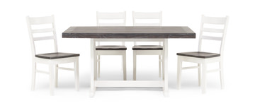 Carriage House Dining Table With 4 Chairs