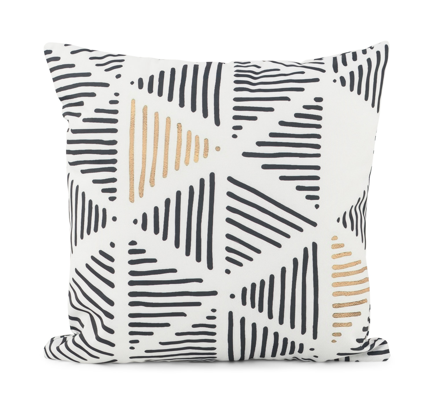 18″ Tribal Triangle Pillow | HOM Furniture