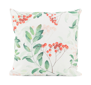 18″ Berry Branch Pillow
