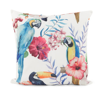 image 18″ Parrots Pillow