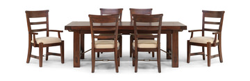 Tuscany Extension Table With 4 Side Chairs And 2 Arm Chairs