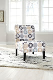 Fallon Accent Chair - Gray/Tan thumbnail 2