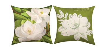 Southern Magnolia 18″ Pillow