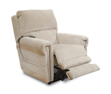 Warner Power Lift Chair Recliner - Putty