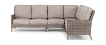 Pinehurst 4 Piece Woven Sectional