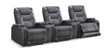 Mancini 3 Piece Power Reclining Home Theater thumbnail 1