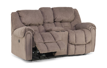 Del Mar Power Reclining Loveseat With Console