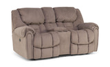 Del Mar Power Reclining Loveseat With Console thumbnail 2