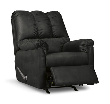 Almath Rocker Recliner - Black
