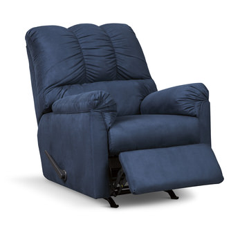 Almath Rocker Recliner - Blue