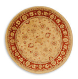 Hand Knotted 6′2″ X 6′2″ Round thumbnail 1