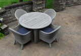 Shelburne Round Teak Table thumbnail 2