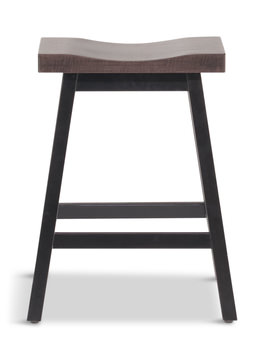 Boulder Creek Saddle Seat Counter Stool