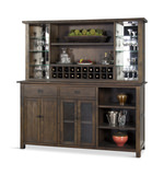 Homestead Back Bar With Hutch thumbnail 7