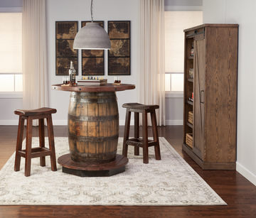 image Old Fitz Reclaimed Whiskey Barrel table