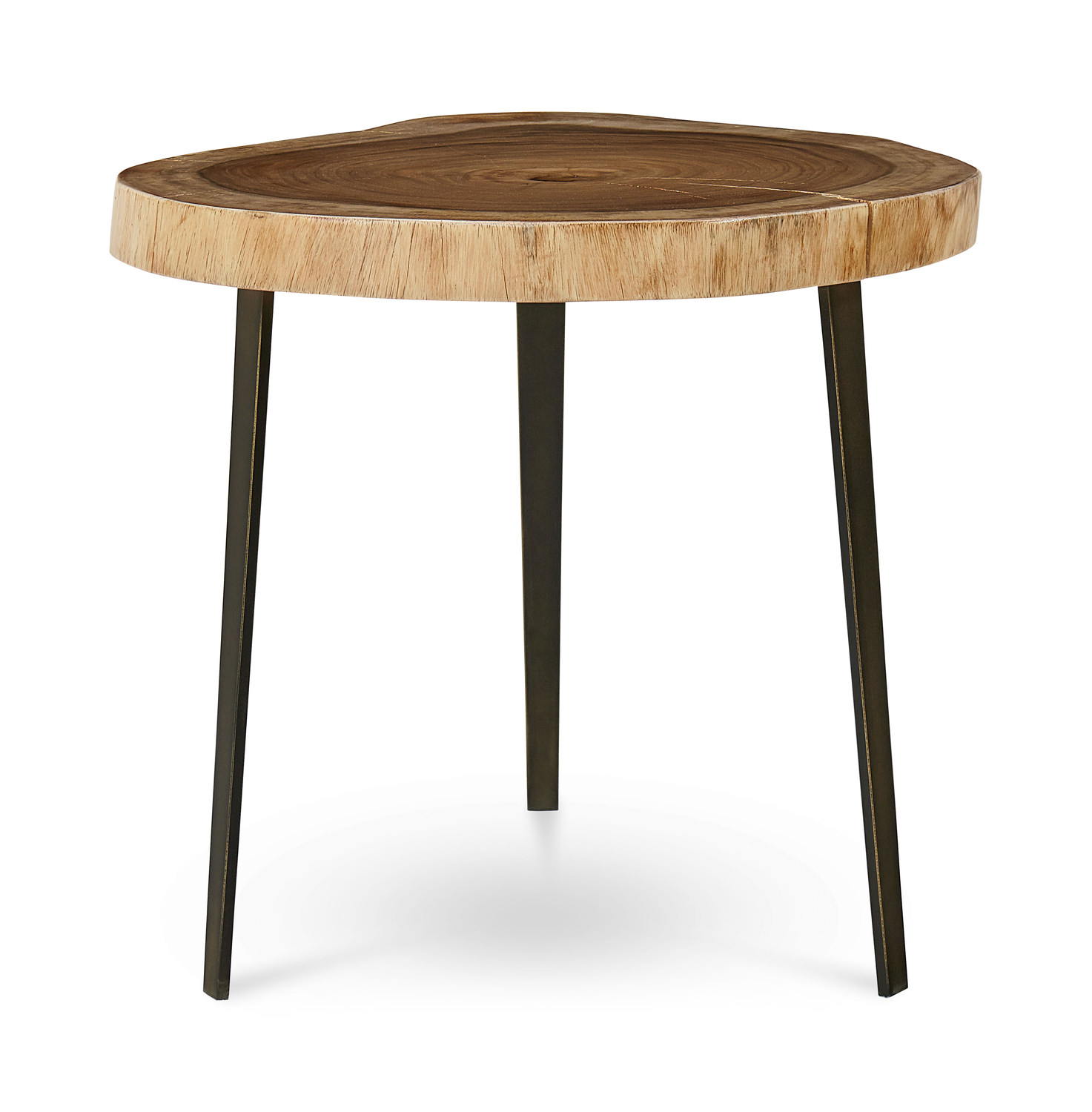Round edge. Стол Live Edge круглый на улице. Side Table. Circle Table. Curved Table.