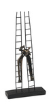 Couple On Ladder Sculpture thumbnail 2