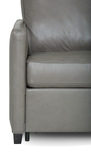 California Leather Queen Sleeper Sofa thumbnail 5