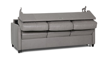 California Leather Queen Sleeper Sofa