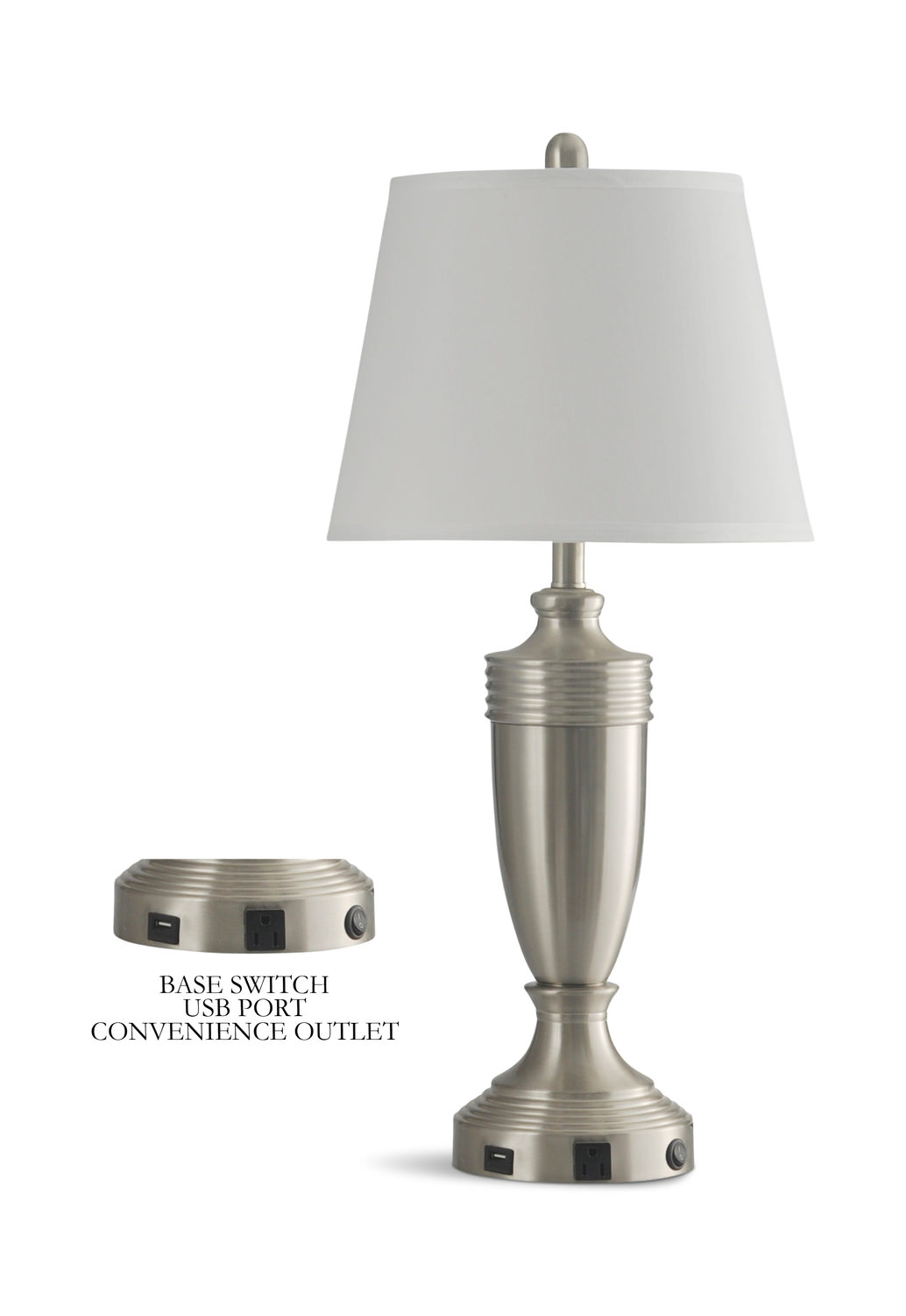 lamp with outlet in base target
