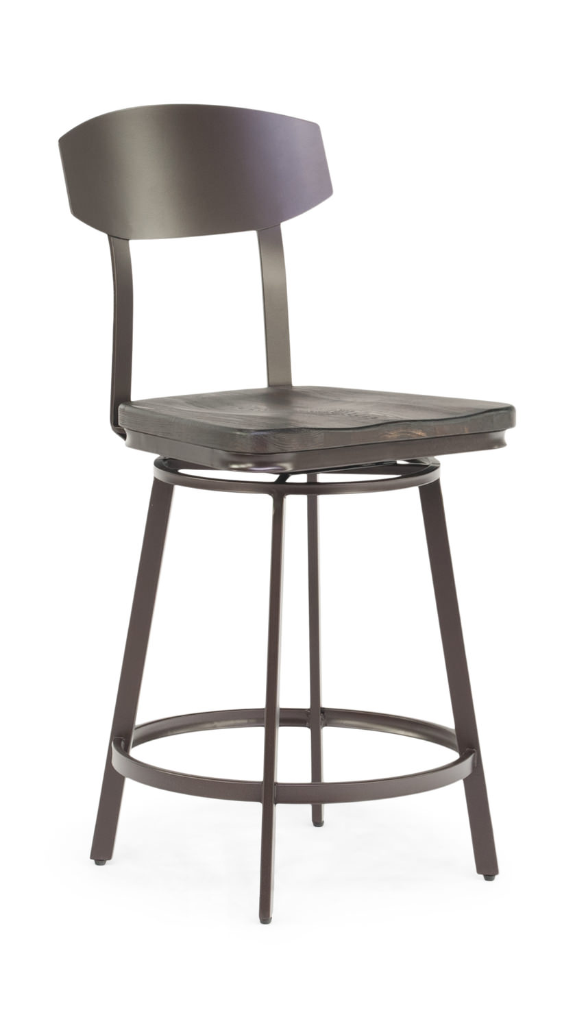 johnson swivel adjustable height bar stool