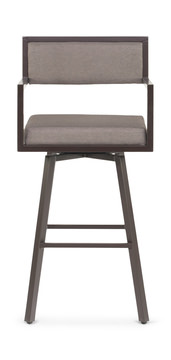 Ginger Copper Swivel Bar Stool