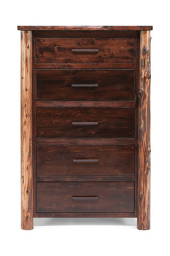 Modern Cedar 5 Drawer Chest