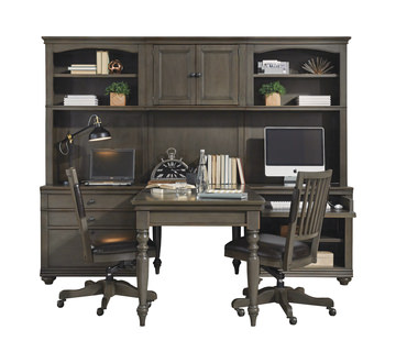 image James 3 Bay Wall With Peninsula Writing Desk