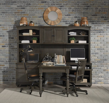 James 3 Bay Wall With Peninsula Writing Desk