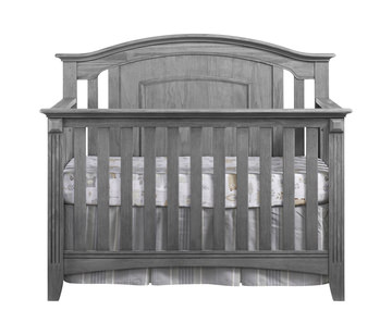 Hayden 4-In-1 Convertible Crib - Graphite Grey