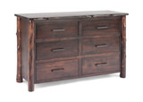 Modern Cedar 6 Drawer Dresser thumbnail 2