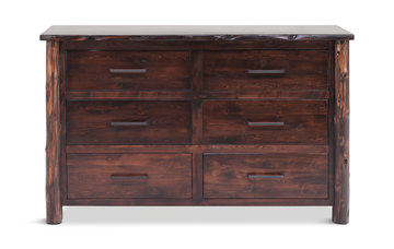 Modern Cedar 6 Drawer Dresser
