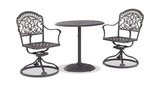 Tuscany 3 Piece Swivel Bistro Set thumbnail 2
