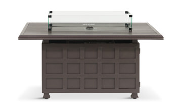 Summit Fire Table - Rectangle Chat Height
