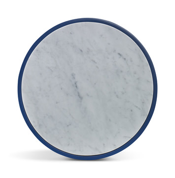 Bell Blue Accent Table