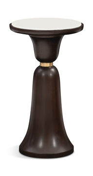 image Bell Walnut Accent Table