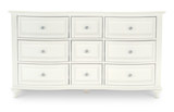 Chantilly 9 Drawer Dresser - White thumbnail 2