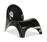 Angel’s Trumpet Patio Lounge Chair - Black thumbnail 1