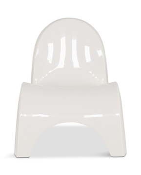 Angel’s Trumpet Patio Lounge Chair - White