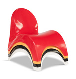 Angel’s Trumpet Patio Lounge Chair - Black thumbnail 3
