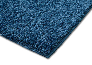 Bella Indigo Shag Area Rug - 5′0″ X 7′0″