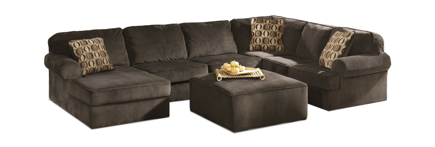Radley 3 Piece Sectional With Ottoman Radley 3 Piece Sectional With Ottoman