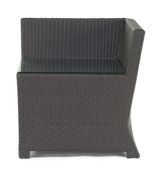 Metro Corner Table - Jacobean