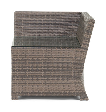 Metro Corner Table - Driftwood