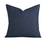 20″ Belmont Pillow - Deep Blue thumbnail 1