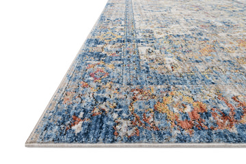 Medusa Blue Multi Area Rug - 5′0″ x 7′6″