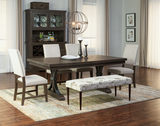 Natalie Dining Table With 4 Chairs And Bench thumbnail 5