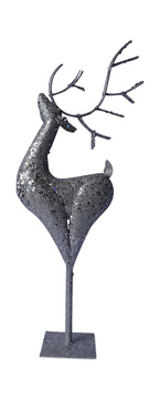 image Deer Facing Sky